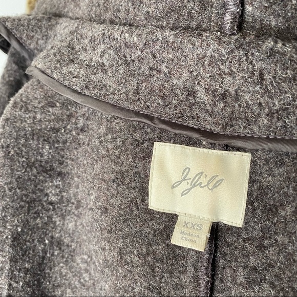J. Jill Wool Blend Hooded Coat - Picture 12 of 13